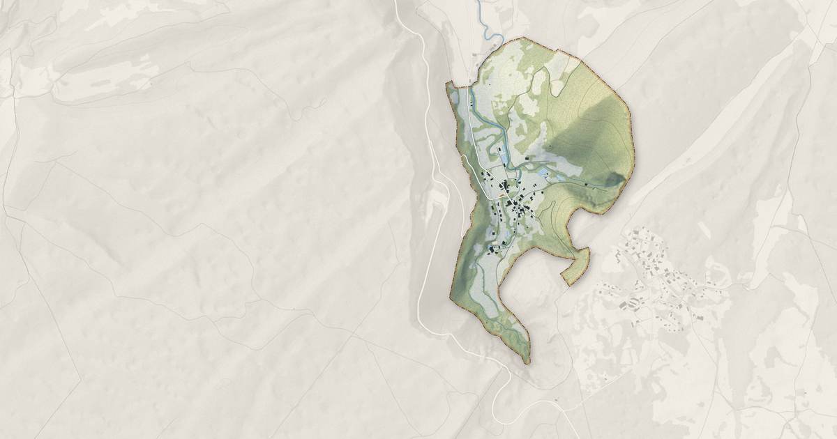 Portrait cartographique de Les Planches-près-Arbois : relief, eau, forêts, bâti et voies, calculés à partir des données de l'IGN