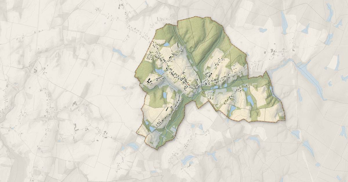 Portrait cartographique de Pleure : relief, eau, forêts, bâti et voies, calculés à partir des données de l'IGN