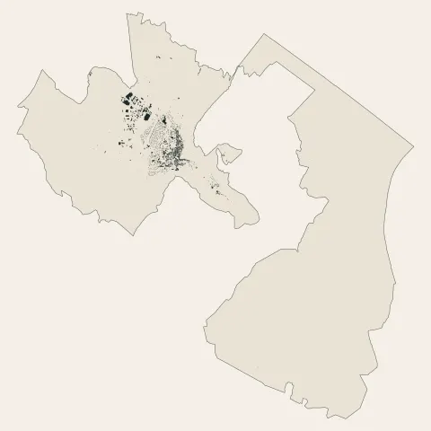 Poligny : bâti