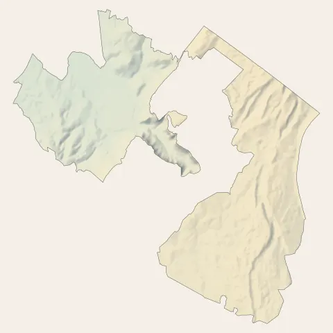 Poligny : relief
