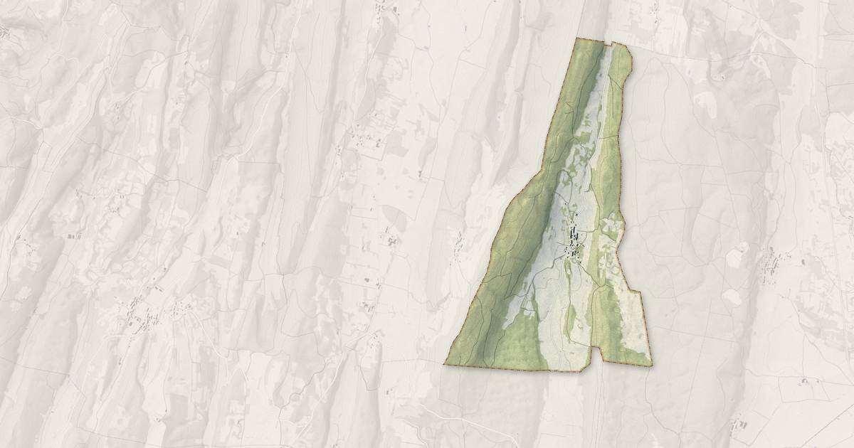 Portrait cartographique de Reithouse : relief, eau, forêts, bâti et voies, calculés à partir des données de l'IGN