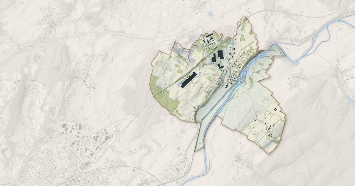 Portrait cartographique de Rochefort-sur-Nenon : relief, eau, forêts, bâti et voies, calculés à partir des données de l'IGN