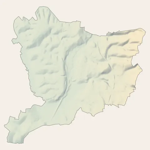 Saint-Amour : relief