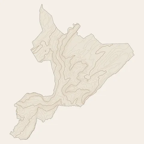 Saint-Claude : courbes de niveau