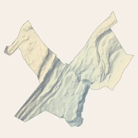 Coteaux du Lizon : relief
