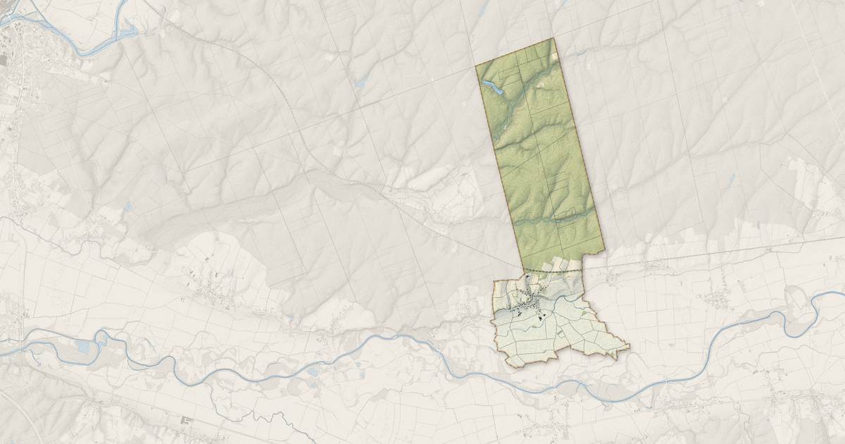 Portrait cartographique de Santans : relief, eau, forêts, bâti et voies, calculés à partir des données de l'IGN