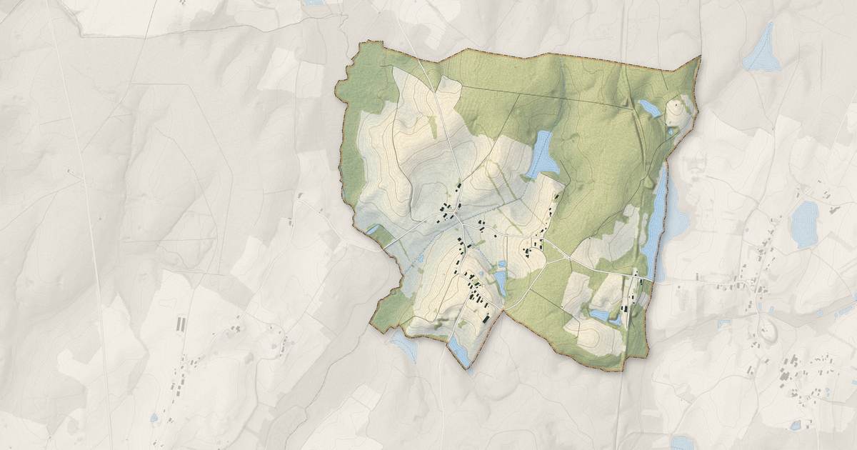 Portrait cartographique de Sergenaux : relief, eau, forêts, bâti et voies, calculés à partir des données de l'IGN