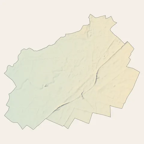 Tavaux : relief