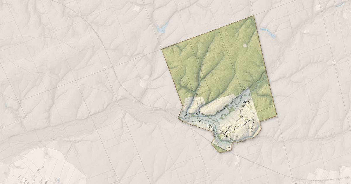 Portrait cartographique de La Vieille-Loye : relief, eau, forêts, bâti et voies, calculés à partir des données de l'IGN
