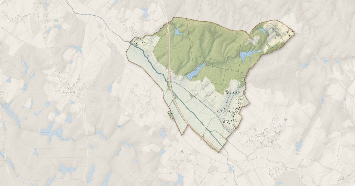 Portrait cartographique de Villers-les-Bois : relief, eau, forêts, bâti et voies, calculés à partir des données de l'IGN