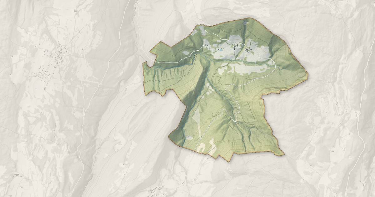 Portrait cartographique de Vulvoz : relief, eau, forêts, bâti et voies, calculés à partir des données de l'IGN