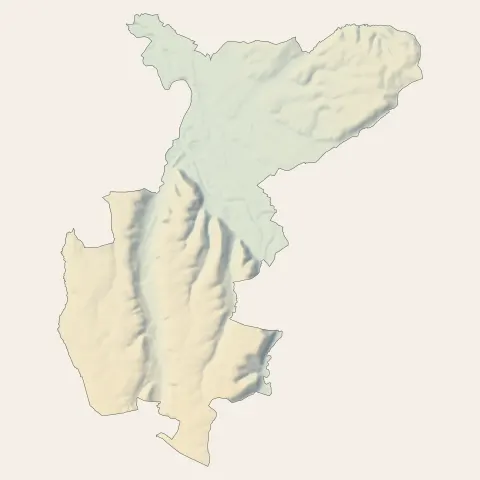 Aire-sur-l'Adour : relief