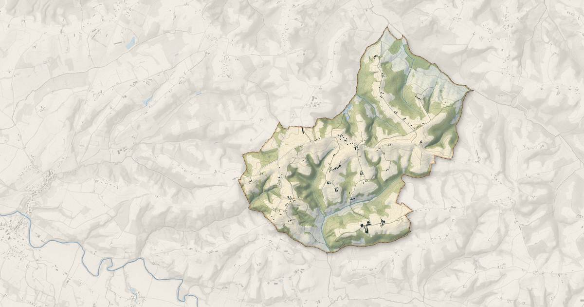 Portrait cartographique de Bassercles : relief, eau, forêts, bâti et voies, calculés à partir des données de l'IGN