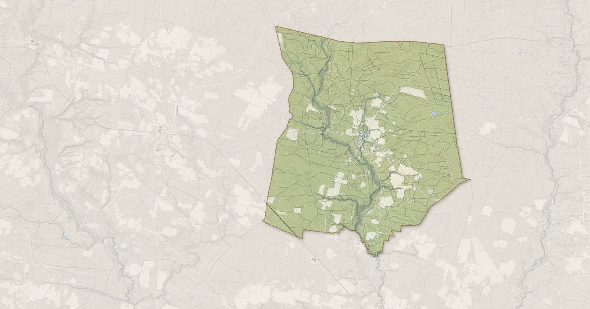 Portrait cartographique de Geloux : relief, eau, forêts, bâti et voies, calculés à partir des données de l'IGN