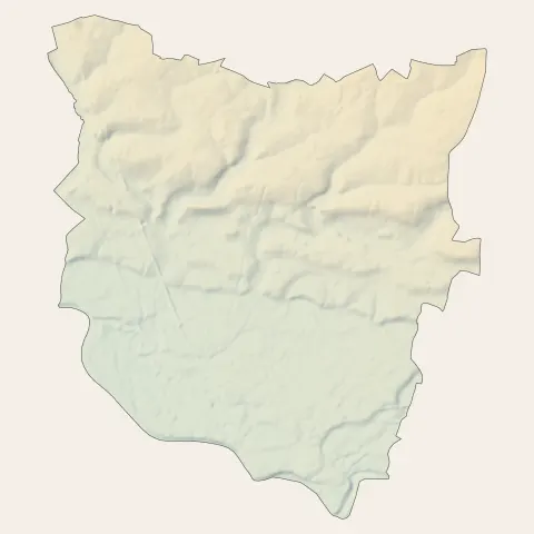 Grenade-sur-l'Adour : relief