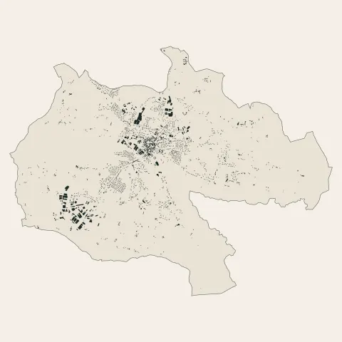 Hagetmau : bâti