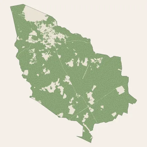 Léon : bois, forêts et landes