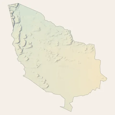 Léon : relief