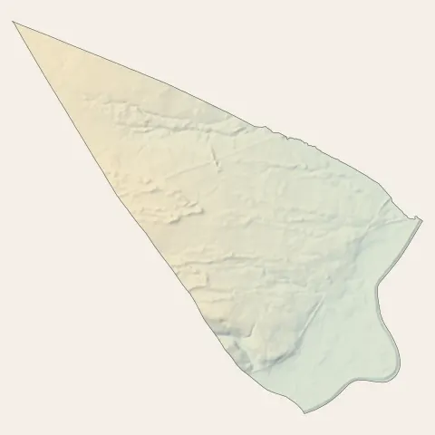Mées : relief