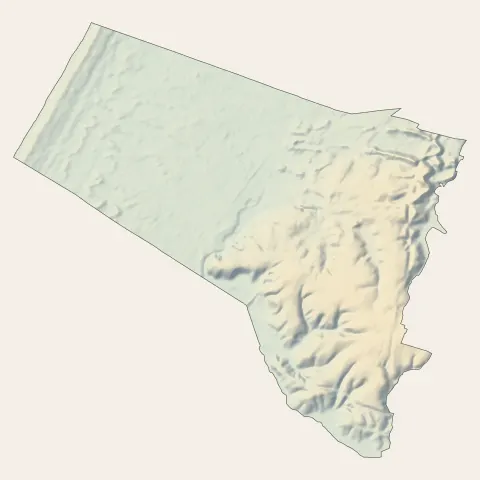 Ondres : relief