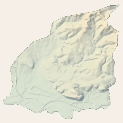 Peyrehorade : relief