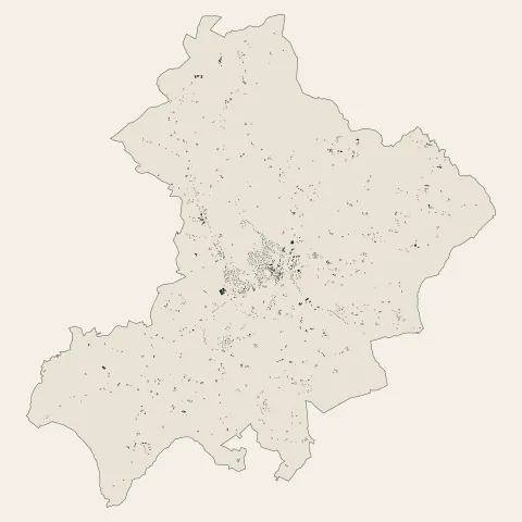 Pouillon : bâti