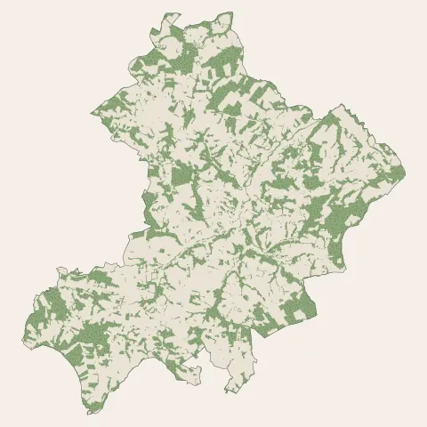 Pouillon : bois, forêts et landes