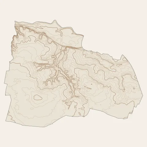 Saint-Pierre-du-Mont : courbes de niveau