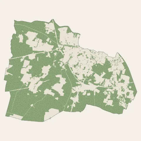Saint-Pierre-du-Mont : bois, forêts et landes
