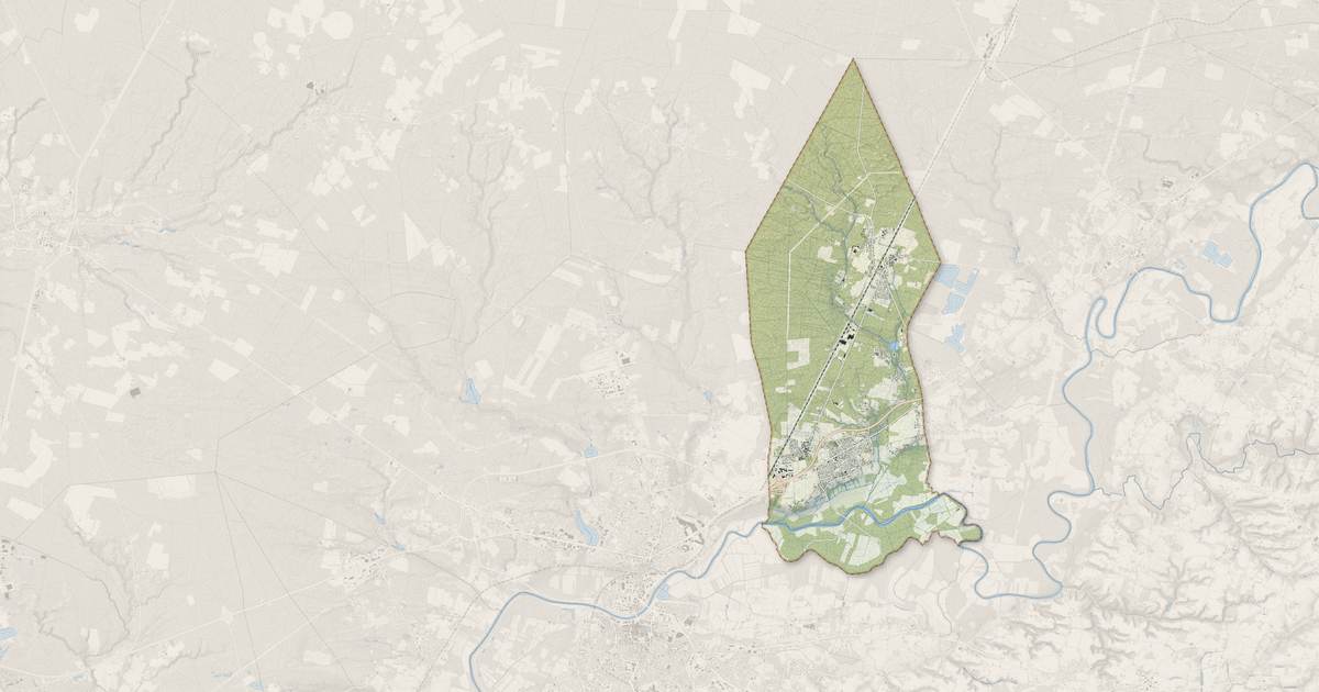 Portrait cartographique de Saint-Vincent-de-Paul : relief, eau, forêts, bâti et voies, calculés à partir des données de l'IGN