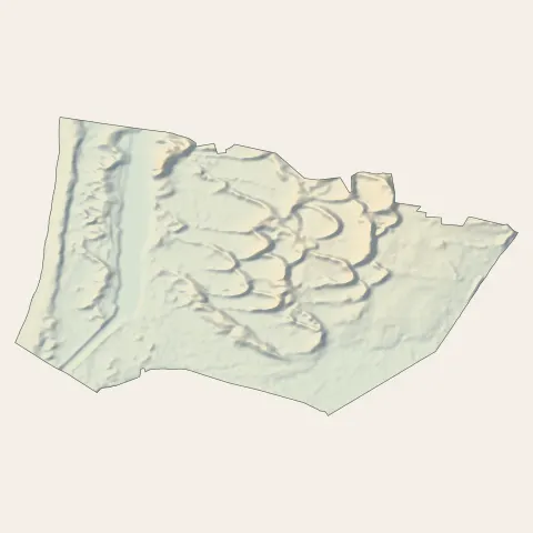 Soorts-Hossegor : relief