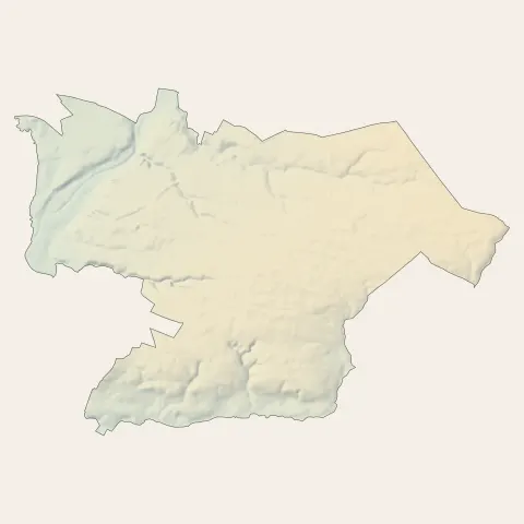 Tartas : relief