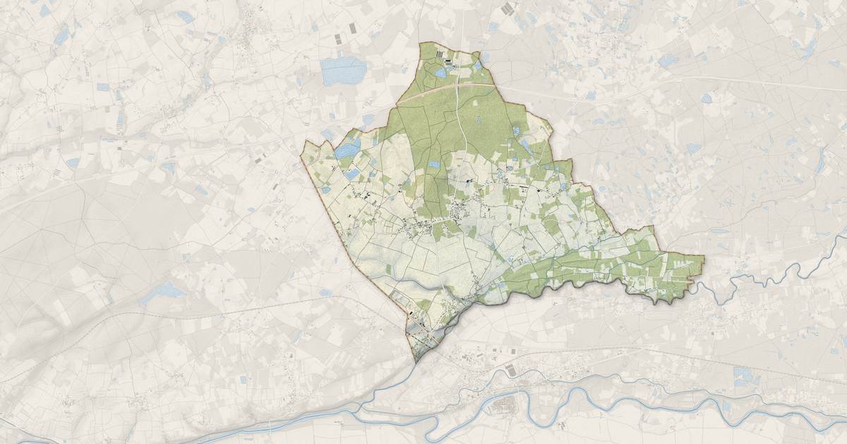 Portrait cartographique de Billy : relief, eau, forêts, bâti et voies, calculés à partir des données de l'IGN
