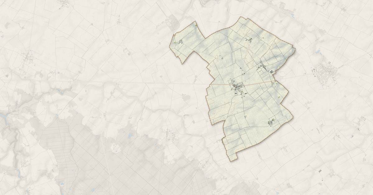 Portrait cartographique de Binas : relief, eau, forêts, bâti et voies, calculés à partir des données de l'IGN
