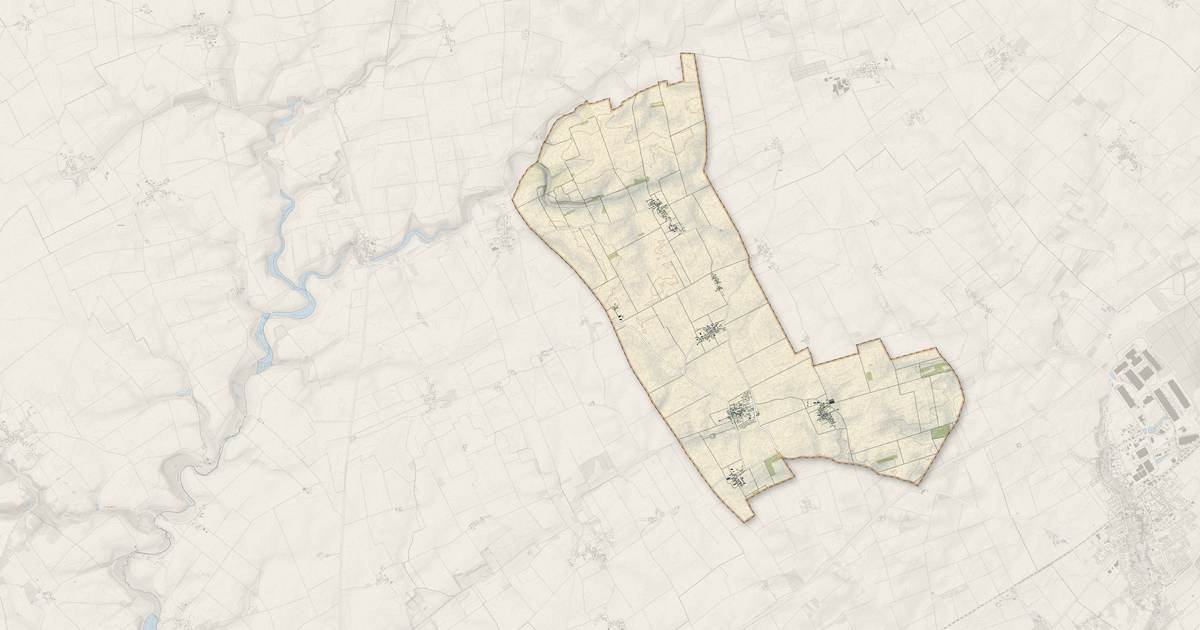 Portrait cartographique de La Chapelle-Saint-Martin-en-Plaine : relief, eau, forêts, bâti et voies, calculés à partir des données de l'IGN