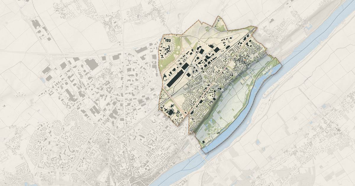 Portrait cartographique de La Chaussée-Saint-Victor : relief, eau, forêts, bâti et voies, calculés à partir des données de l'IGN