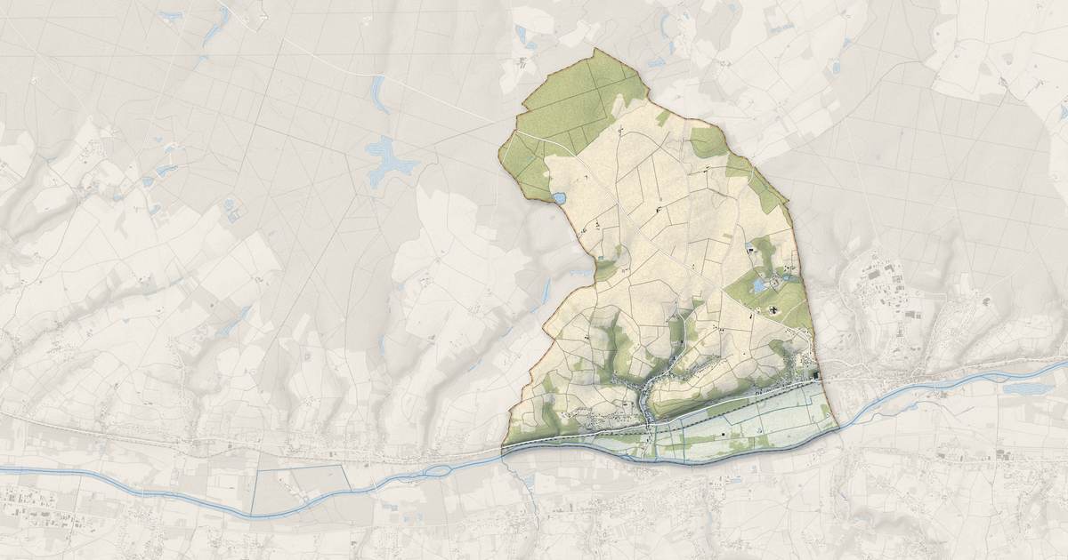 Portrait cartographique de Chissay-en-Touraine : relief, eau, forêts, bâti et voies, calculés à partir des données de l'IGN
