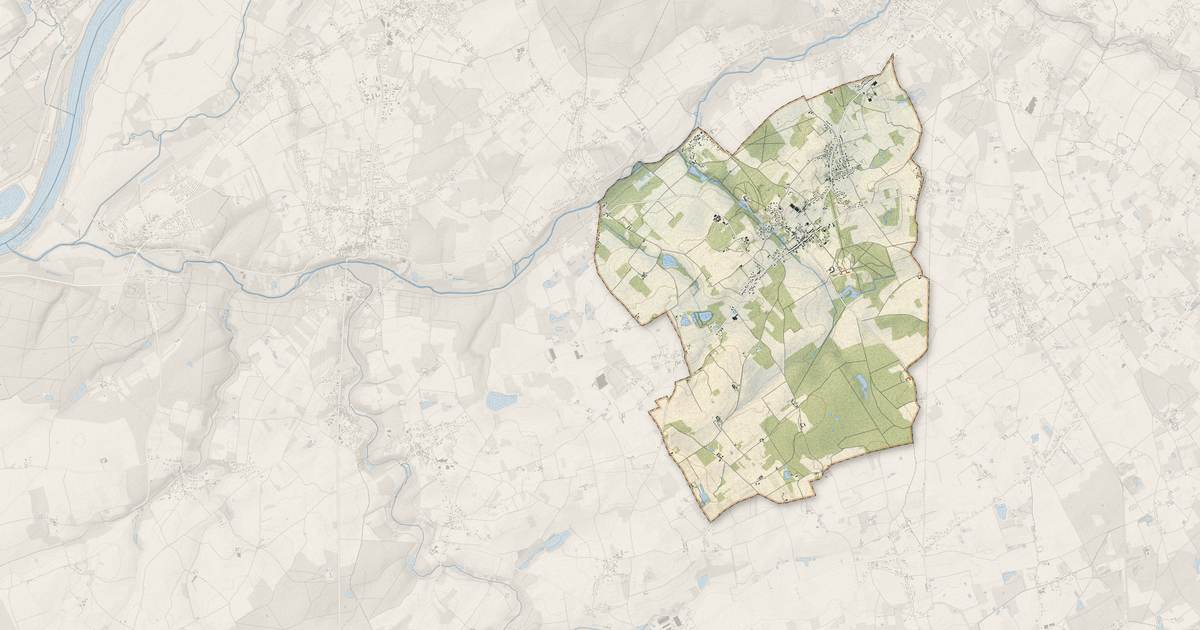 Portrait cartographique de Chitenay : relief, eau, forêts, bâti et voies, calculés à partir des données de l'IGN