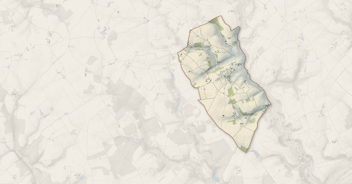 Portrait cartographique de Fortan : relief, eau, forêts, bâti et voies, calculés à partir des données de l'IGN