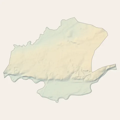 Gièvres : relief