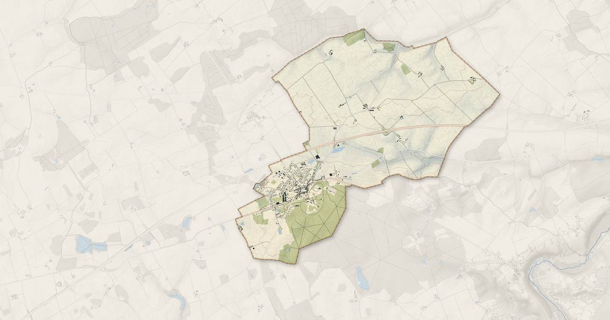 Portrait cartographique de Herbault : relief, eau, forêts, bâti et voies, calculés à partir des données de l'IGN