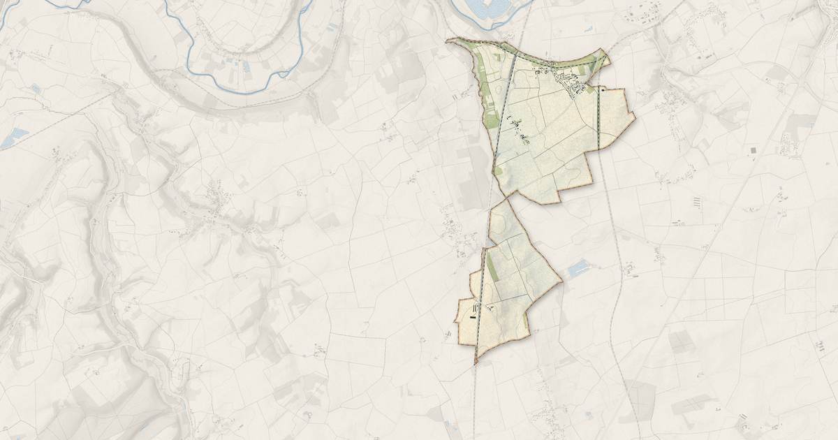 Portrait cartographique de Marcilly-en-Beauce : relief, eau, forêts, bâti et voies, calculés à partir des données de l'IGN