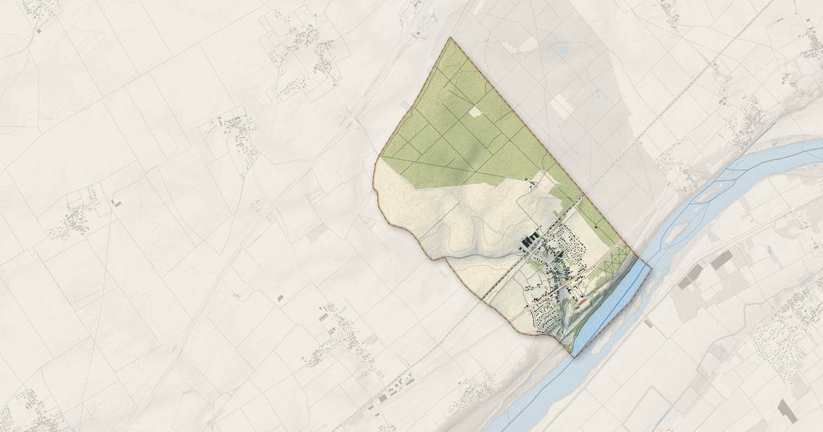 Portrait cartographique de Menars : relief, eau, forêts, bâti et voies, calculés à partir des données de l'IGN
