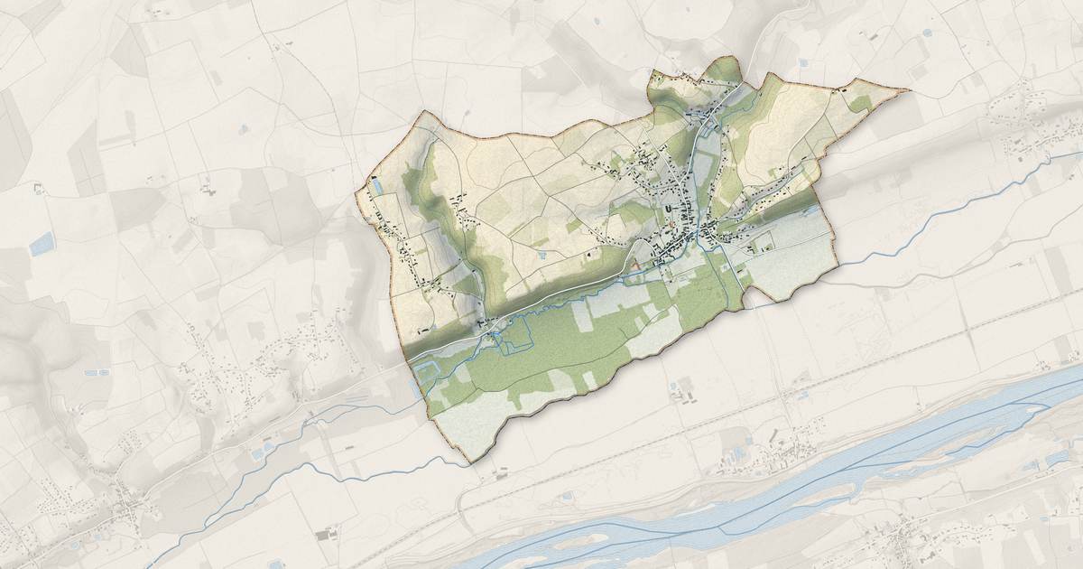 Portrait cartographique de Monteaux : relief, eau, forêts, bâti et voies, calculés à partir des données de l'IGN