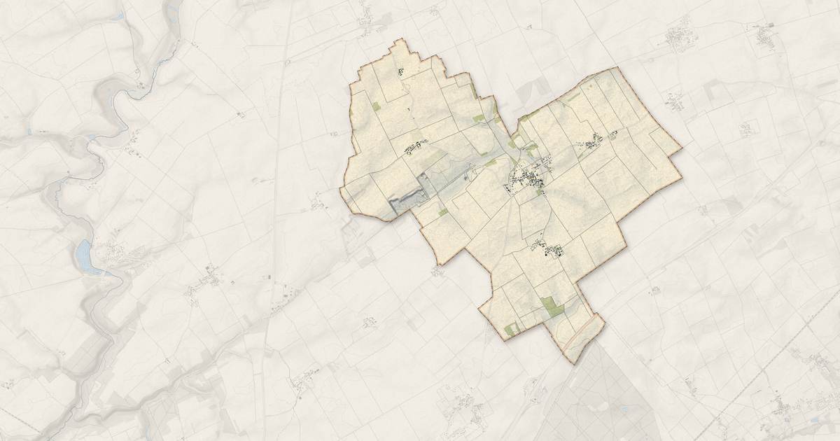 Portrait cartographique de Mulsans : relief, eau, forêts, bâti et voies, calculés à partir des données de l'IGN