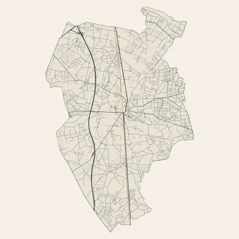 Nouan-le-Fuzelier : voies