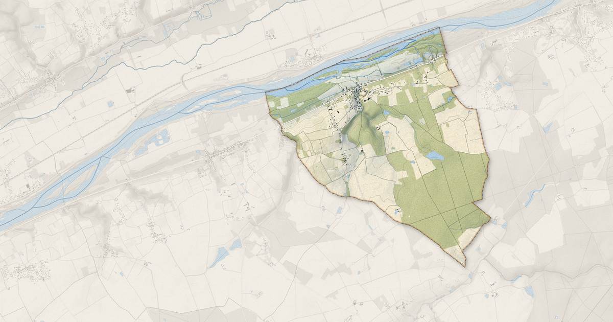 Portrait cartographique de Rilly-sur-Loire : relief, eau, forêts, bâti et voies, calculés à partir des données de l'IGN