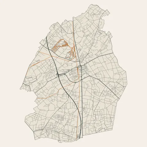 Salbris : voies