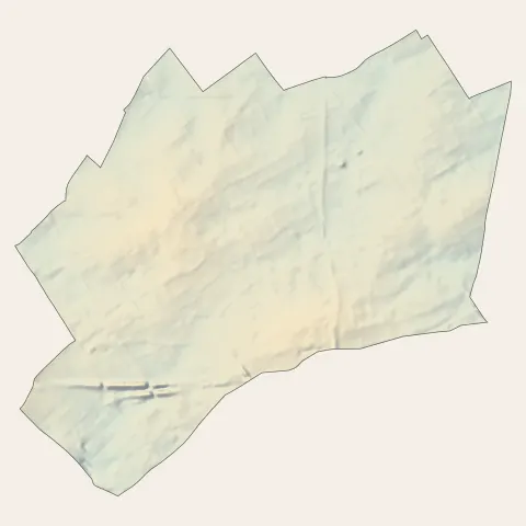 Villebarou : relief