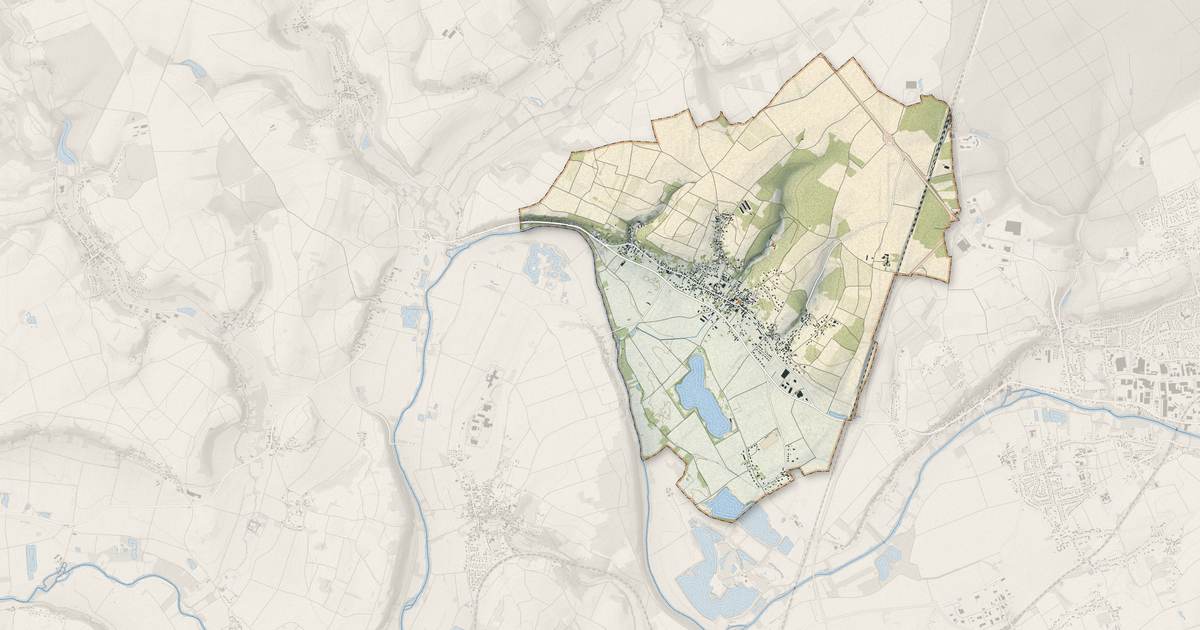 Portrait cartographique de Villiers-sur-Loir : relief, eau, forêts, bâti et voies, calculés à partir des données de l'IGN